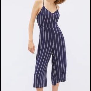 Kendall an Kylie striped jumpsuit